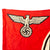 Original German WWII Unissued NSDAP State Service Flag - 37" x 65" - Reichsdienstflagge Original Items