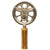 Original German WWII NSKK National Socialist Motorized Corps Early Flag Pole Finial Topper with Socket Original Items