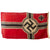 Original German WWII 100cm x 170cm National Battle Flag by WFT - Reichskriegsflagge Original Items
