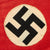 Original German WWII NSDAP National Socialist Vehicle Staff Pennant Flag & Pole with Finial Original Items