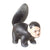 Original U.S. WWII American Anti-German Multi-piece Cast Iron “Der Phew-Ur” Skunk Caricature Original Items
