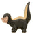Original U.S. WWII American Anti-German Ceramic “Der Phew-Ur” Skunk Caricature Original Items