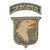 Original U.S. WWII Rare 101st Airborne Division Type 5 Patch with White Back & Detached Rocker Original Items