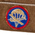 Original U.S. WWII 101st Airborne 506th Parachute Infantry Regiment Dog Tag & Framed Signed Yardlong Grouping with Garrison Caps & Currahee DI - T/5 Delmar Harmon - Wounded on D-Day Original Items
