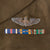 Original U.S. WWII 8th Air Force Distinguished Flying Cross Recipient B-17 “Semi Eager” Bombardier Lt. James F. Taylor Uniform Grouping with British-Made Ike Jacket, Regulation Uniform, and Overcoat - 35 Combat Missions with 486th BG