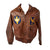 Original U.S. WWII B-17 “Speedball” Sole Survivor & Prisoner of War Co-Pilot Lt. Kenneth L. Vaughn Patched A2 Flight Jacket - 511th Bomb Squadron Original Items