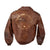 Original U.S. WWII B-17 “Speedball” Sole Survivor & Prisoner of War Co-Pilot Lt. Kenneth L. Vaughn Patched A2 Flight Jacket - 511th Bomb Squadron Original Items