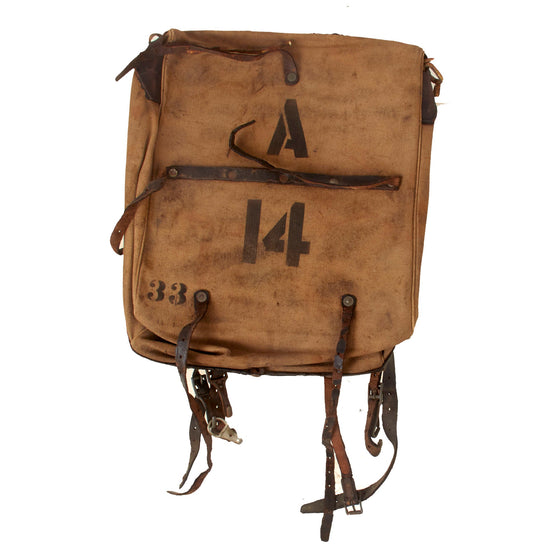 Original U.S. Indian and Spanish-American War New York State Contract Merriam Knapsack Original Items