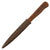 Original German WWII Wood Handle Nahkampfmesser Trench Fighting Knife with Steel Boot Scabbard Original Items