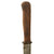 Original German WWII Wood Handle Nahkampfmesser Trench Fighting Knife with Steel Boot Scabbard Original Items