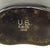 Original U.S. WWII Rare M1942 Black Porcelain Enamel Canteen With Matching Cup in Named 2nd Pattern USMC Carrier - Dated 1942 Original Items