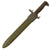 Original U.S. WWII M1 Garand 10 Inch Cut-Down Bayonet by American Fork & Hoe with with Rare CAB Grips & M7 Scabbard - Dated 1943 Original Items