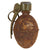 Original Polish WWII Offensive Hand Grenade wz. 24 - Inert Original Items