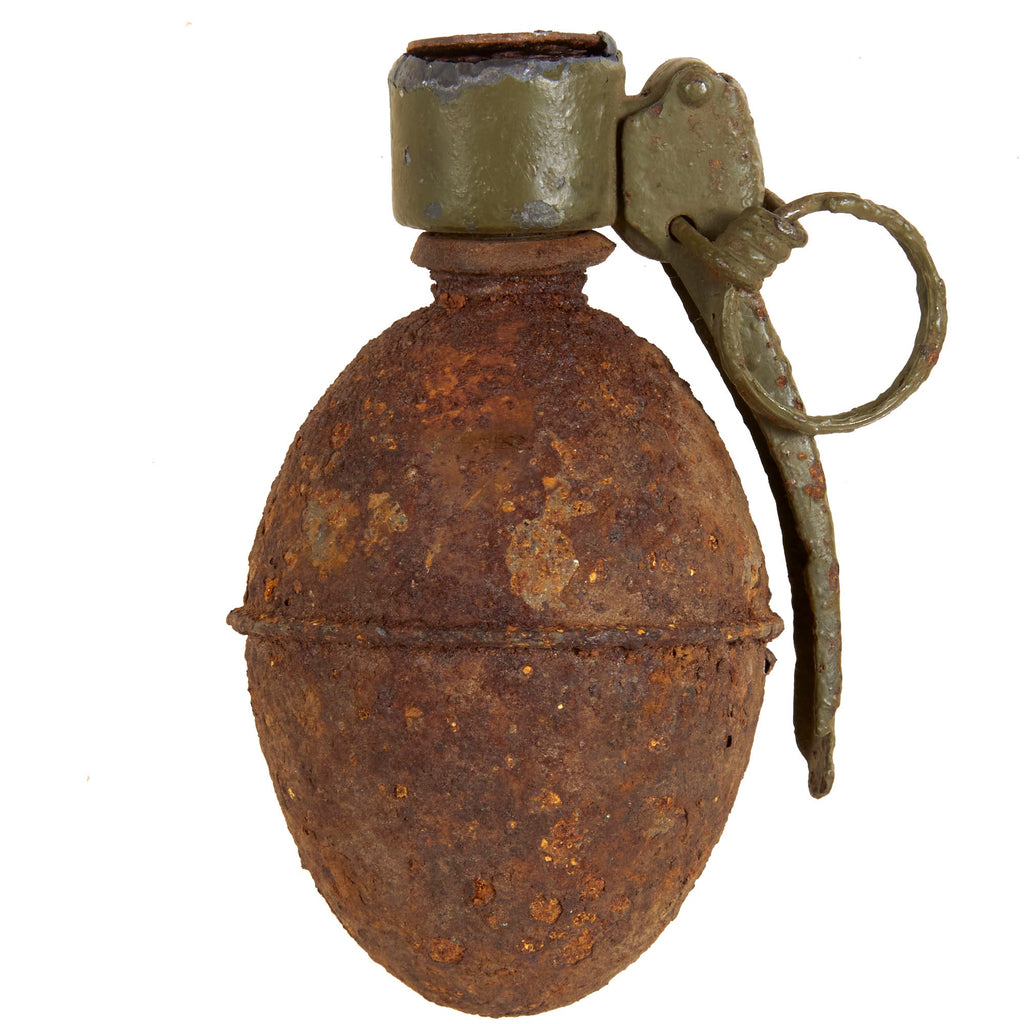 Original Polish WWII Offensive Hand Grenade wz. 24 - Inert Original Items