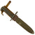 Original U.S. WWII Theater Made M1 Garand Bayonet Fighting Knife With Updated M8 Scabbard by B.M. Co. Original Items