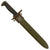 Original U.S. WWII M1 Garand 10 inch Cut Down Bayonet by PAL with M7 Scabbard - Dated 1943 Original Items