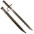 Original Japanese Late WWII Arisaka Type 30 Bayonet with Hooked Quillon Bayonet & Scabbard by Unknown Company Under Kokura Supervision