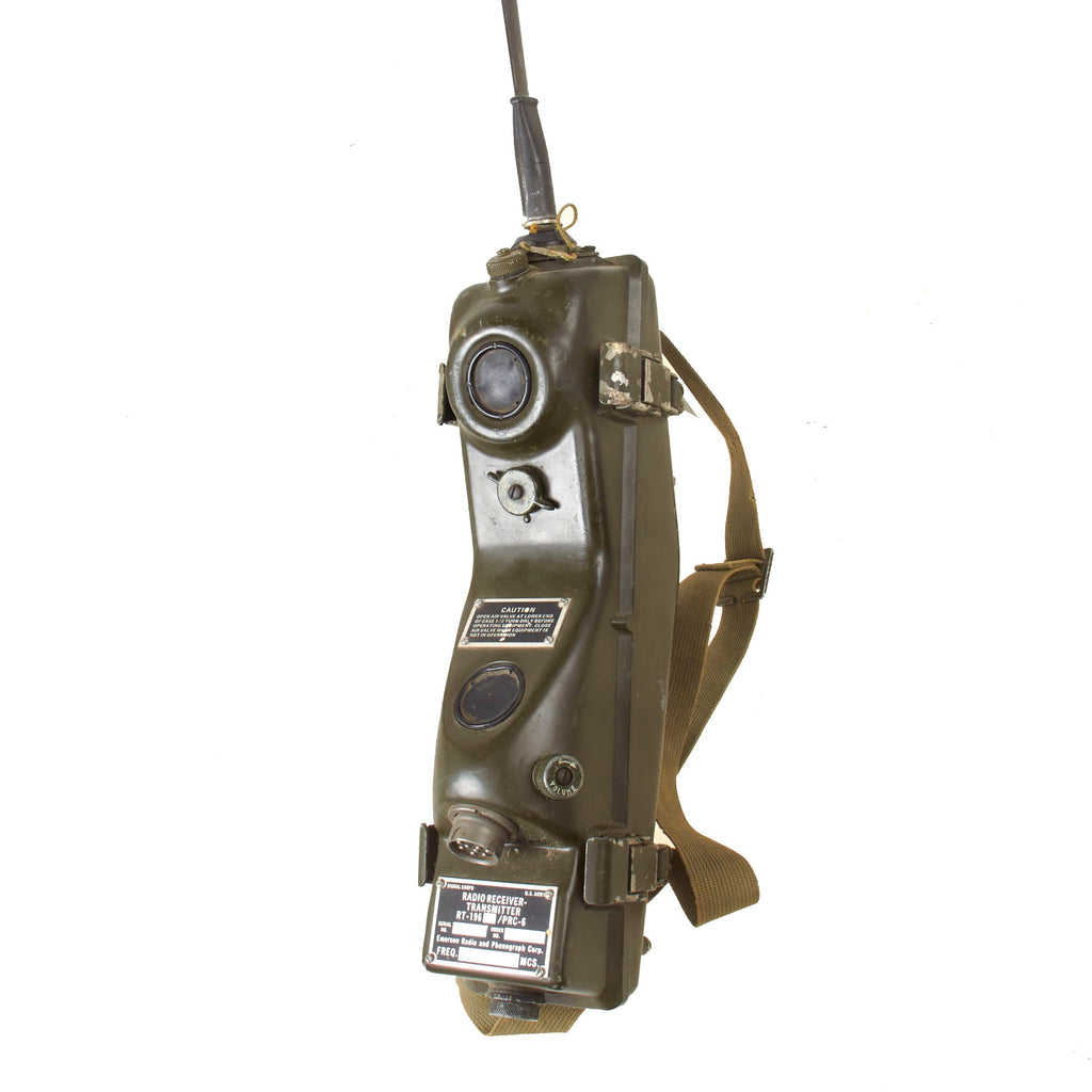 ベトナム戦争時代無線機RT-196/PRC6 Original U.S. Vietnam War Era RT-196/PRC-6 Radio Receiver
