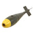Original Vietnam War Era U.S. Navy MK76 Inert 25LB Practice Bomb - Repainted for Display Original Items
