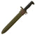 Original U.S. WWII M1 Garand 10 inch Bayonet by American Fork & Hoe with M7 Scabbard Original Items