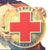 Original U.S. WWII American Red Cross Recruitment Cardboard Cut-Out Display - 14 x 22” Original Items