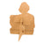 Original U.S. WWII American Red Cross Recruitment Cardboard Cut-Out Display - 14 x 22” Original Items