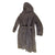 Original German WWII 1944 Dated EM/NCO M44 Gray Wool Greatcoat with Hood - RBNr. Marked Original Items