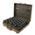 Original German WWII M39 Egg Grenade Case with Original Internal Rack and 30 Replica Grenades Original Items