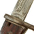 Original German WWI M1898 n/A GEW 98 Bayonet by V.C. Schilling of Suhl Dated 1906 with Leather Scabbard - Scabbard Regiment Marked Original Items