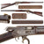 Original U.S. Marlin Model 1889 New Safety Repeating .32-20 W.C.F. Rifle made in 1891 - Serial 46903 Original Items