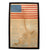 Original U.S. WWII Framed USAAF Pacific Theater American Flag China Burma India Blood Chit (17 Languages) - 11 x 16 ⅞” Original Items