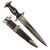 Original German WWII Model 1936 Officer's SS Dagger by Heinrich Böker & Co. with Type II Scabbard - Missing Chain Original Items