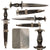 Original German WWII Model 1936 Officer's SS Dagger by Heinrich Böker & Co. with Type II Scabbard - Missing Chain Original Items
