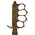 Original U.S. WWI Model 1918 Mark I Trench Knife by L. F. & C. with Quality Reproduction Scabbard Original Items
