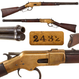 Original U.S. Winchester Model 1866 "Yellow Boy" .44RF Saddle Ring Repeating Carbine Serial 2432? - Made in 1869