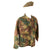 Original French First Indochina War Era TAP 47/56 Lizard Camouflage Parachute Smock with Beret - Service-Worn - Both Dated 1956 Original Items