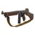 Original U.S. WWII Thompson M1A1 Display Submachine Gun Serial NO. 854030 with Original Kerr Sling and Magazine - Original WWII Parts Original Items