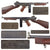 Original U.S. WWII Thompson M1A1 Display Submachine Gun Serial NO. 605879 with Magazine - Original WWII Parts Original Items