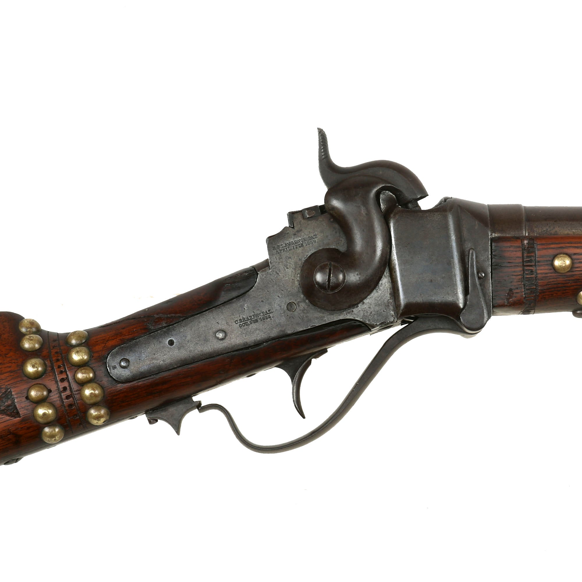 Original U.S. Civil War Sharps New Model 1863 Saddle-Ring Carbine