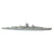 Original U.S. WWII Navy Large Scale German Ship Identification Models of Prinz Eugen & Admiral Scheef Model Ships by Comet Metal Products Co. - Two Total