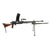 Original WWII Imperial Japanese Type 99 Display Light Machine Gun with Original Magazine, Live Barrel, Bayonet & Internal Components - Serial 1768 Original Items
