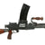 Original WWII Imperial Japanese Type 99 Display Light Machine Gun with Original Magazine, Live Barrel, Bayonet & Internal Components - Serial 1768 Original Items