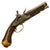 Original Spanish Miquelet Lock Overcoat Pistol with Flame Figured Stock - circa 1800 Original Items