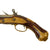 Original Spanish Miquelet Lock Overcoat Pistol with Flame Figured Stock - circa 1800 Original Items
