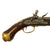 Original Spanish Miquelet Lock Overcoat Pistol with Flame Figured Stock - circa 1800 Original Items