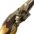 Original Spanish Miquelet Lock Overcoat Pistol with Flame Figured Stock - circa 1800 Original Items