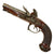 Original Early 19th Century French Double Barrel 26 Bore Flintlock Pistol by Barbey of Paris - circa 1810 Original Items