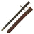 Original U.S. WWI M1905 Springfield 16 inch Rifle Bayonet by Springfield Armory with Updated 1st Pattern 1907-Dated M1906 Scabbard by R.I.A. - Dated 1906 Original Items