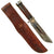Original U.S. WWII Cattaraugus 225Q “Commando” Fighting Knife With Sheath Named to Bill Watkins Original Items