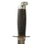 Original U.S. WWII Western G-46-6 "Shark" Fighting Knife with Correct Leather Scabbard & Worn-Down Blade Original Items